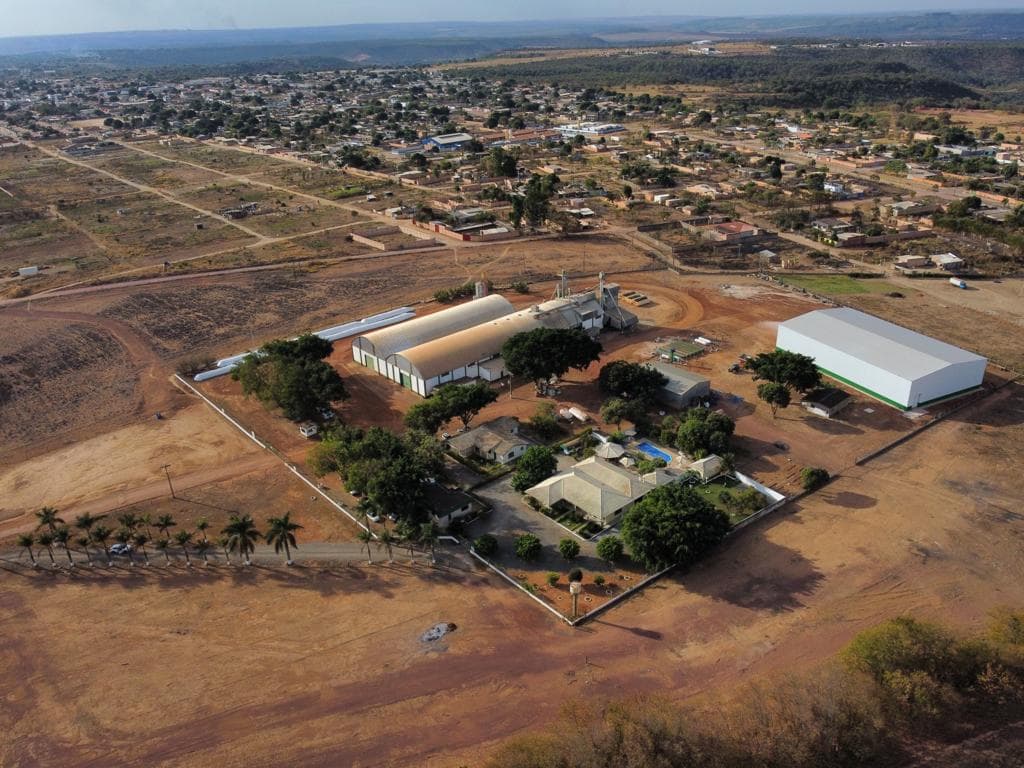 Vista aérea completa da Fazenda Buracão